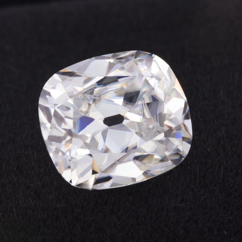 China Factory Price Def Color Elongated Cushion Old European Cut Moissanite Stone Vvs Diamond Moissanite Loose Stones