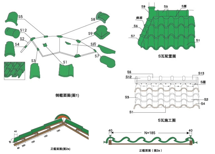 Building Materials Slate Roof Tile Slate Roofing Tile