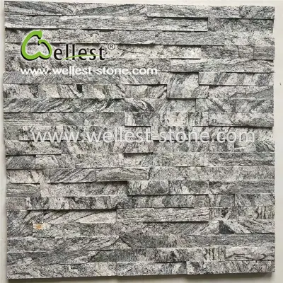 Inter Lock Edge Granit gris Ledgestone/Fieldstone/Culture Stone