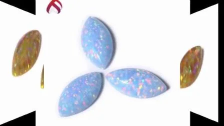 Prix ​​d'usine Marquise Opal Blue Fire Loose Stone pour bijoux de mode